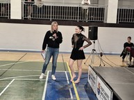 Zväčšiť fotografiu - Na krajskom kole maratónu aerobiku súťažilo 18 stredných škôl - 6. Zdroj Krajské centrum voľného času