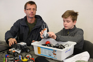 Na štrnástom ročníku trenčianskeho robotického dňa si zmeralo sily rekordné množstvo súťažiacich i mechanizmov - 20190404_TN_Roboticky_den_7