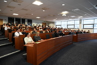 Zväčšiť fotografiu - Na župe zasadol mládežnícky parlament s novým vedením