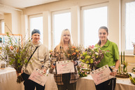Zväčšiť fotografiu - Nádejné floristky z celého slovenska súťažili v pruskom - TSK_SOŠ Pruské_súťaž_mini-78