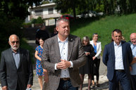 Zväčšiť fotografiu - Nádejní zdravotníci športujú vo vynovenej telocvični - 20210908_TSK__147w