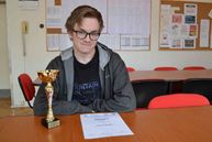Zväčšiť fotografiu - Najúspešnejšou sa z pohľadu stredoškolských súťaží stala prievidzská „obchodka“ - Denis_Pojezdal