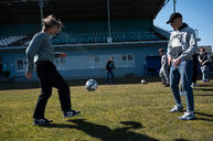 Zväčšiť fotografiu - Nechceme vojnu, chceme hrať futbal, odkazujú mladí ukrajinskí futbalisti - 20220314_BN_024w