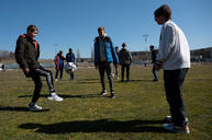 Zväčšiť fotografiu - Nechceme vojnu, chceme hrať futbal, odkazujú mladí ukrajinskí futbalisti - 20220314_BN_025w