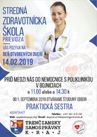 Nová zdravotnícka škola na hornej nitre otvorí svoje dvere budúcim študentom a ich rodičom už tento štvrtok - 2