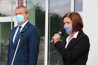 Zväčšiť fotografiu - Nový školský rok na dvoch stredných školách otvoril trenčiansky župan - IMG_1235