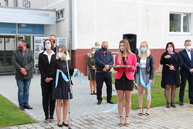 Zväčšiť fotografiu - Nový školský rok na dvoch stredných školách otvoril trenčiansky župan - IMG_1245