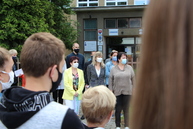 Zväčšiť fotografiu - Nový školský rok na dvoch stredných školách otvoril trenčiansky župan - IMG_1301