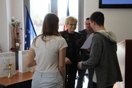 O prvenstvo v medzinárodnej dejepisnej súťaži zabojovali študenti zo 14 gymnázií trenčianskeho kraja - IMG_0061