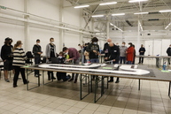 Zväčšiť fotografiu - Obľúbenej súťažnej prehliadky robotov sa zúčastnilo 52 tímov - _MG_9858