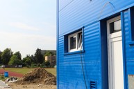 Po letných prázdninách žiakov privítala nová telocvičňa a jedna z najmodernejších školských budov - IMG_9605