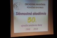 Pôvodne škola bez vlastných priestorov, dnes jedna z najlepších stredných odborných škôl na slovensku. obchodná akadémia v považskej bystrici oslávila 50. výročie - IMG_0001