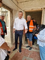 Zväčšiť fotografiu - Práce na obnove pamätného domu janka jesenského opäť pokračujú