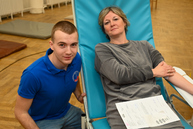 Zväčšiť fotografiu - Premiérovo darovali krv aj športovci - DSC_6563