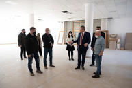 Zväčšiť fotografiu - Rozsiahla rekonštrukcia župnej školy za viac ako milión eur napreduje - 20220302_110w
