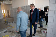 Zväčšiť fotografiu - Rozsiahla rekonštrukcia župnej školy za viac ako milión eur napreduje - 20220302_118w