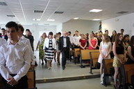 Skúšku dospelosti úspešne zložilo 168 maturantov z gymnázia ľ. štúra v trenčíne. maturitné vysvedčenie si slávnostne prevzali na pôde trenčianskej univerzity - IMG_9152