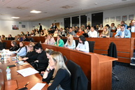 Zväčšiť fotografiu - Stredoškolák hostil vzácnu návštevu, na jilemáku pribudol nový výťah