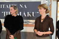 Zväčšiť fotografiu - Stredoškolák hostil vzácnu návštevu, na jilemáku pribudol nový výťah