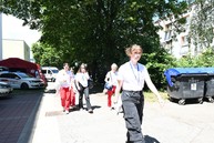 Zväčšiť fotografiu - Študenti ukázali, že sú pripravení zasiahnuť pri záchrane ľudského života