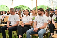 Zväčšiť fotografiu - Teambuilding mládežníckeho parlamentu spojil mladých lídrov z kraja
