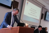 Trenčiansky samosprávny kraj oživil myšlienku stredoškolského parlamentu. ten má mladých ľudí podnietiť k participácii na veciach verejných - IMG_6721
