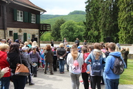 Úsmev na detských tvárach, prekrásna príroda, zver a poľovníci. aj taký bol deň lesnej pedagogiky. - IMG_5426