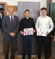 Zväčšiť fotografiu - Úspech žiakov našich župných škôl na strojárskej olympiáde