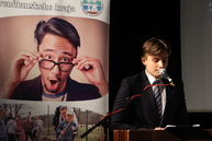 V považskej bystrici oslávili deň študentstva športom i konferenciou, na ktorej vystúpil aj národný ambasádor pre odborné vzdelávanie jaroslav baška - IMG_0040