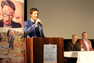 V považskej bystrici oslávili deň študentstva športom i konferenciou, na ktorej vystúpil aj národný ambasádor pre odborné vzdelávanie jaroslav baška - IMG_0071