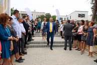 V regióne hornej nitry župa otvorila novú strednú zdravotnícku školu, jej prah v prvý školský deň prekročilo 48 prvákov - 20190902_PD_SZS_013w