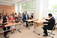 V regióne hornej nitry župa otvorila novú strednú zdravotnícku školu, jej prah v prvý školský deň prekročilo 48 prvákov - 20190902_PD_SZS_070w