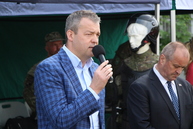 Žiakov stredných škôl z trenčianskeho kraja prišiel na branné súboje osobne podporiť minister obrany slovenskej republiky aj trenčiansky župan - IMG_4137