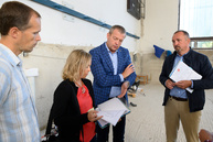 Zmodernizovanú telocvičňu na strednej odbornej škole v starej turej budú môcť žiaci využívať už v tomto roku - 20190904_TSK_skoly_025w