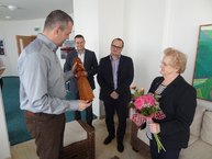Bertuška de bruyn na návšteve u trenčianskeho župana - 01
