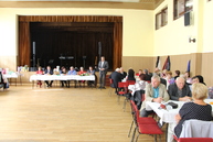 Členovia okresnej organizácie jednoty dôchodcov na slovensku púchov oslávili okrúhle 20. výročie založenia organizácie - IMG_1078