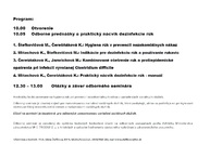 Prevencia prenosu infekcií bude témou odborného seminára pre zamestnancov zss v trenčianskom kraji - Bez názvu