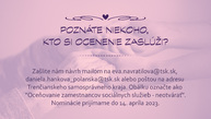 Zväčšiť fotografiu - Viac ako práca, župa opäť ocení zamestnancov v sociálnych službách - SOC_zašlite návrh_23-01