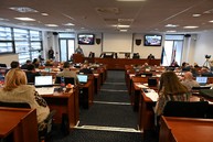 Zväčšiť fotografiu - Januárovému rokovaniu zastupiteľstva dominovali majetkové témy a projekty financované z externých zdrojov