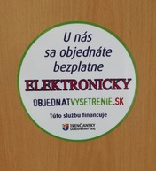 Ambulancie lekárov, ku ktorým sa môžete objednať elektronicky, sú označené špeciálnou nálepkou - 23828839_10212695214128594_1215047413_o