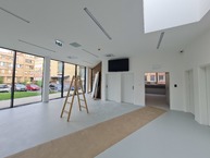 Zväčšiť fotografiu - Diagnostické centrum považskobystrickej nemocnice tesne pred dokončením - 20210907_080240
