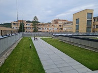 Zväčšiť fotografiu - Diagnostické centrum považskobystrickej nemocnice tesne pred dokončením - 20210907_083643