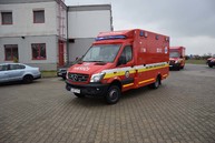 Zväčšiť fotografiu - Laboratórne testovanie na koronavírus funguje oddnes aj v trenčíne - Zdroj_FB Prezidium hasicskeho zboru