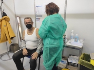 Zväčšiť fotografiu - Na trenčianskom výstavisku sa opäť očkuje! - IMG_20211127_085842