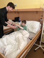 Zväčšiť fotografiu - Nemocnica zakúpi nový prístroj vďaka študentskej zbierke - IMG_5570