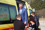 Zväčšiť fotografiu - Považskobystrická nemocnica prevádzkuje vlastnú ambulanciu záchrannej zdravotnej služby - IMG_0696