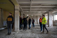 Zväčšiť fotografiu - Práce na oaim v bojnickej nemocnici opäť pokračujú - 20230118_TSK_130w