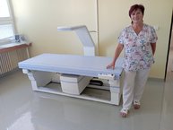 Zväčšiť fotografiu - Rádiodiagnostické oddelenie v považskobystrickej nemocnici s novým pomocníkom - 298465528_3304742666407203_4027009495717555128_n