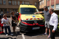 Zväčšiť fotografiu - Sanitné vozidlo rzp uviedli do života netradičným spôsobom - 20200807_PB_NsP_046w