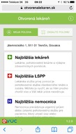 Stal sa vám úraz? k najbližšiemu lekárovi či lekárni v kraji vás okamžite dovedie aplikácia vo vašom mobile - OL
